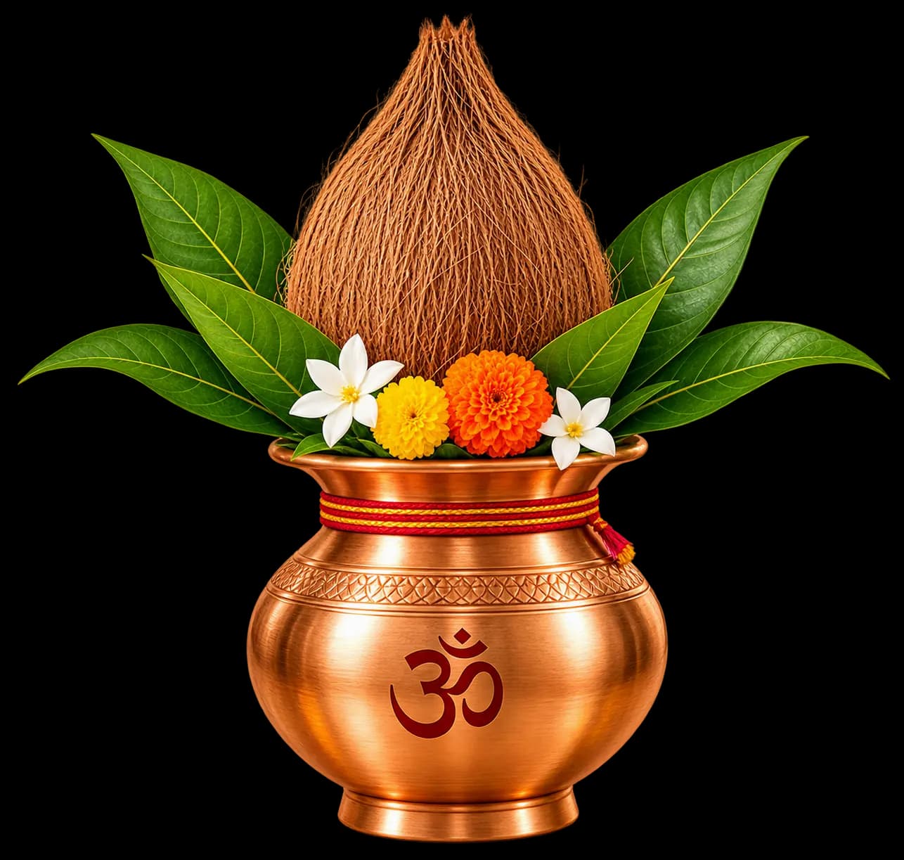 Pooja Kalash Setup