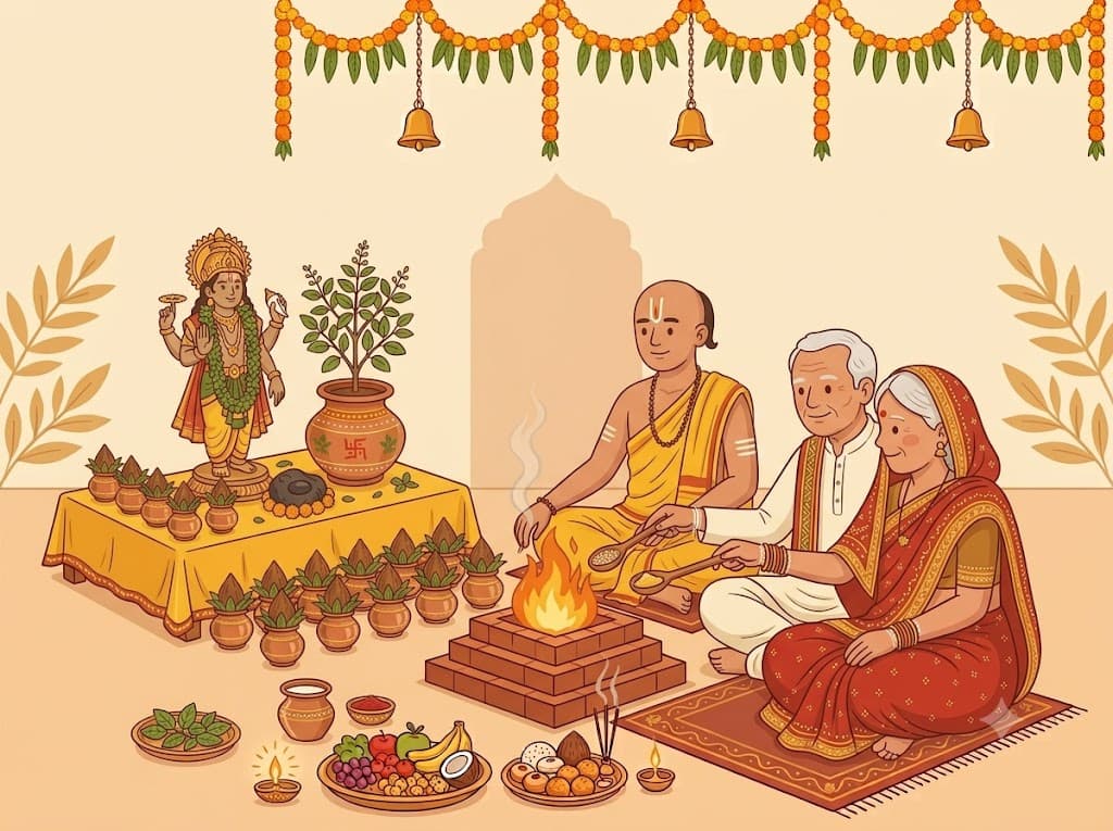 Agiyaras (Ekadashi) Vrat Udyapan Yagna — Book a verified pandit in Bangalore and Gujarat