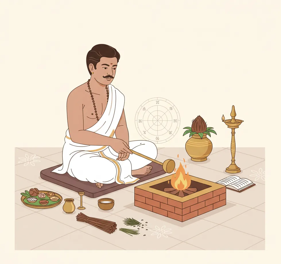Custom Homam based on Astrology — Book a verified pandit in Bangalore