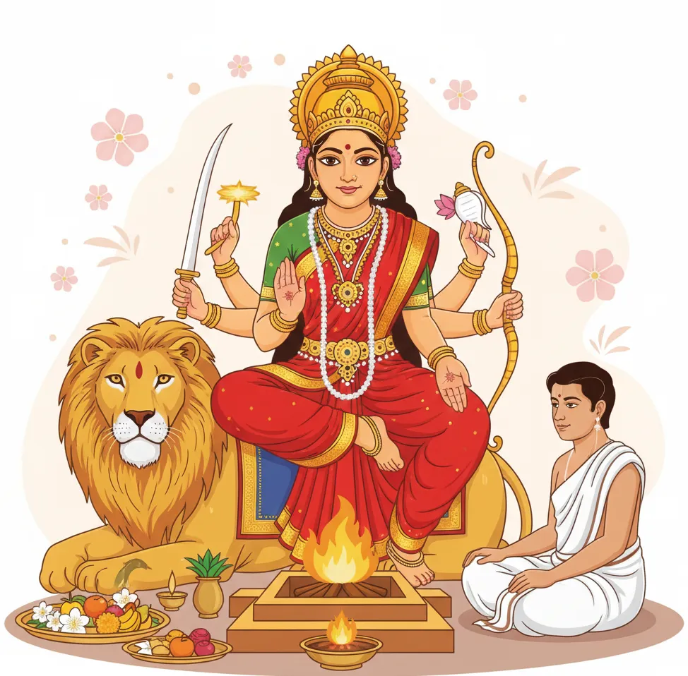 Drishti Durga Homa — Book a verified pandit in Bangalore