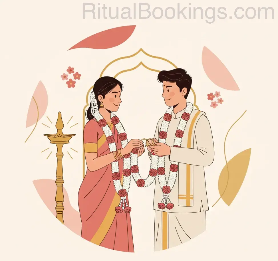 Nichayathartham (Engagement)/Sagai/Engagement — Book a verified pandit in Bangalore