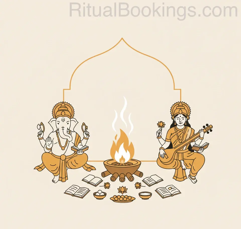 Gnana Saraswati Vidya Ganapathi Homa — Book a verified pandit in Bangalore