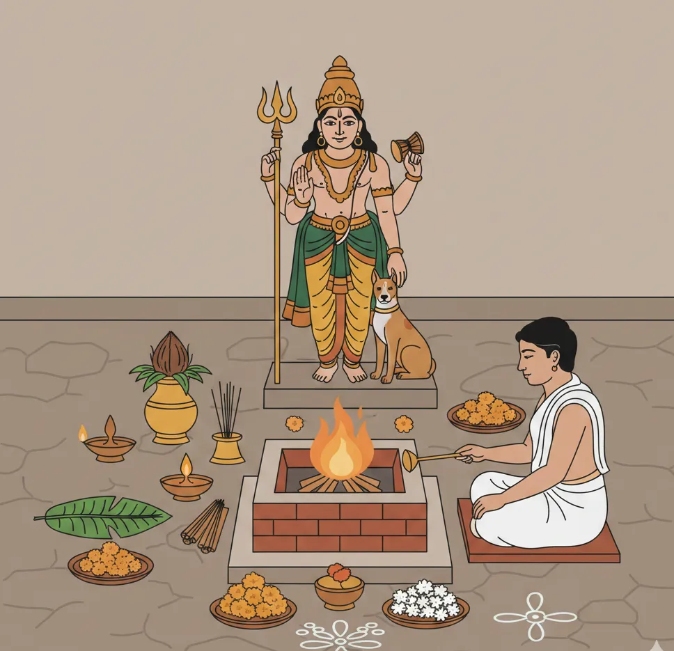 Kala Bhairava Homa — Book a verified pandit in Bangalore
