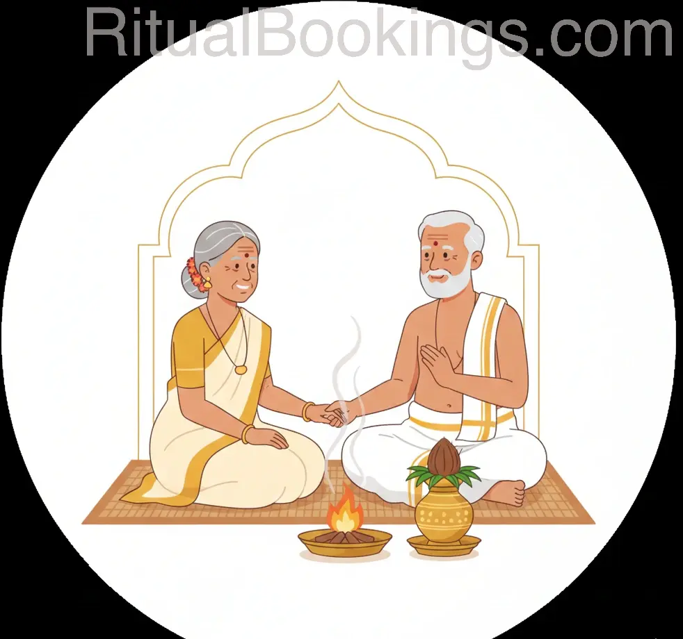 Sashtiapthapoorthi (60th Birthday) — Book a verified pandit in Bangalore
