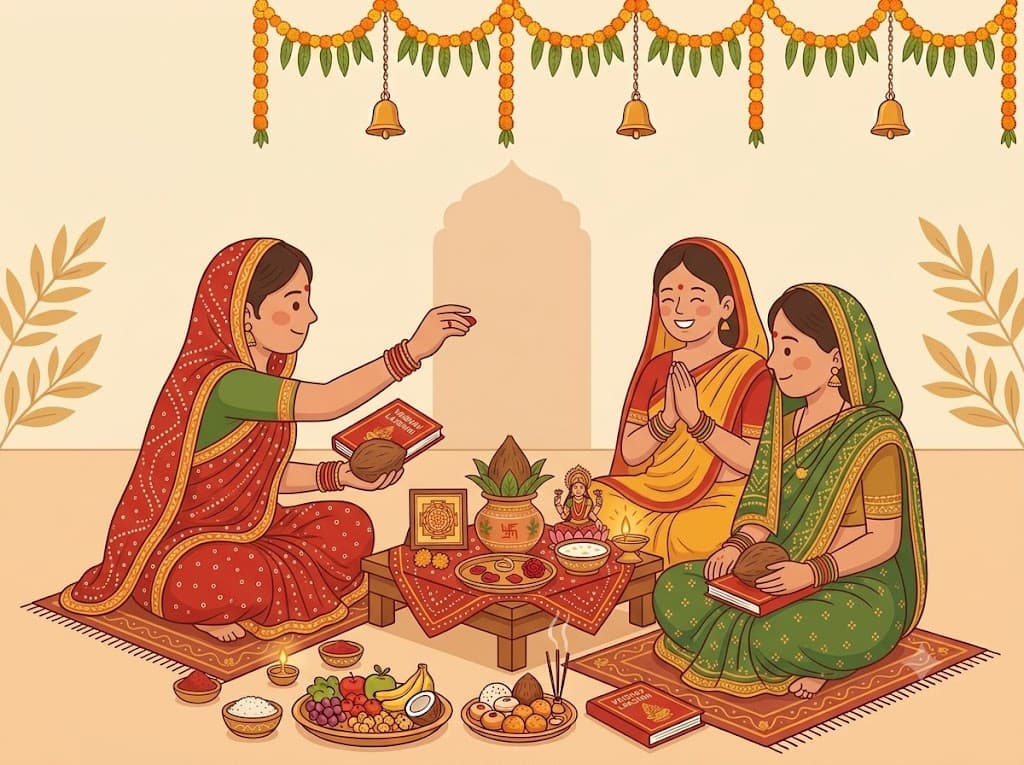 Vaibhav Lakshmi Vrat Udyapan & Suvasini Puja — Book a verified pandit in Bangalore and Gujarat