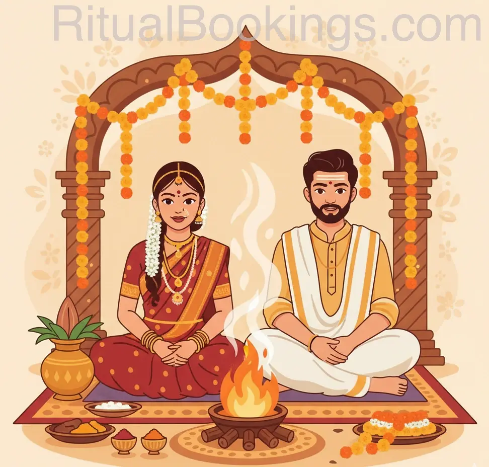 Marriage Puja (Vivah Puja Sanskar / Wedding Ceremony) — Book a verified pandit in Bangalore