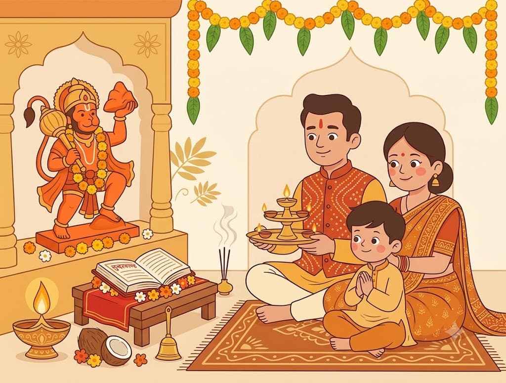 Sunderkand Path & Hanuman Aarti — Book a verified pandit in Bangalore and Gujarat